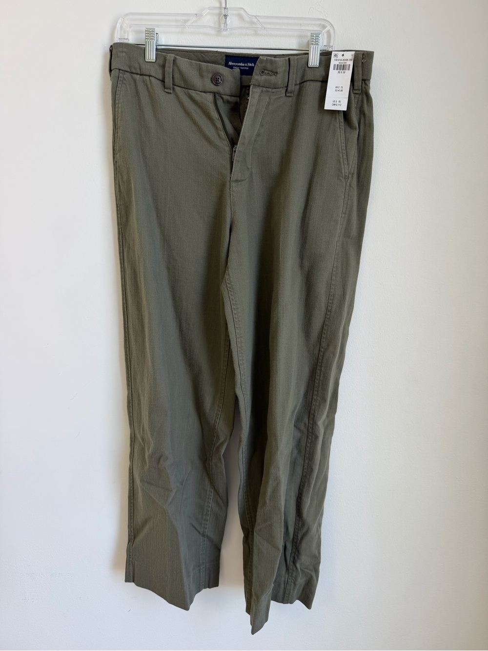 Abercrombie & Fitch Olive Green Men’s Chinos